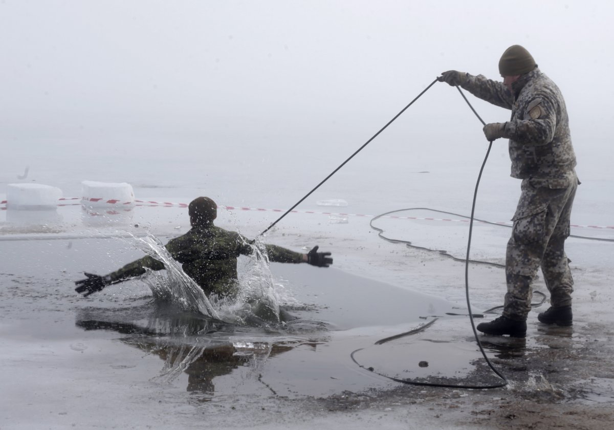 canada ice training