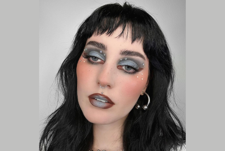 Goth makeup allows people to transform their appearance and make a powerful statement.