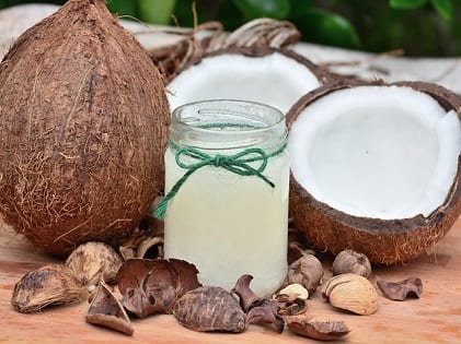 coconut oil face pack