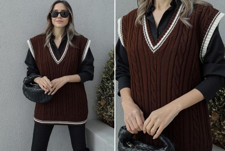 Knitted sweater vest stands out as a timeless piece that transcends seasonal trends